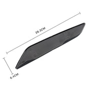 Car ABS Fender Decorative Sticker for BMW 5 Series 525Li 530Li, Bright Black