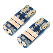 2 PCS T10 DC12 / 1W 9LEDs SMD-3030 Car Clearance Light(Pink Light)