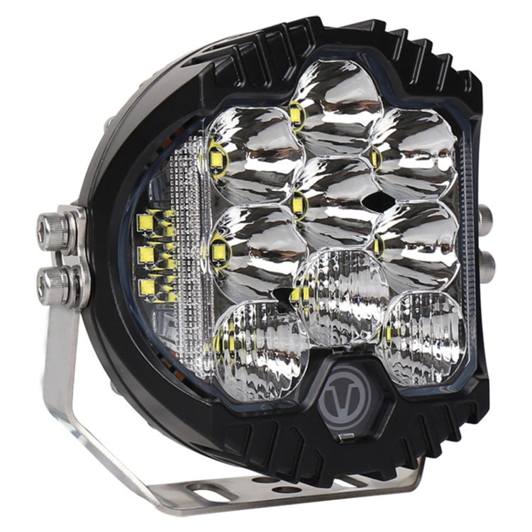 5 inch DC12V-24V 5000LM 6500K 50W Car LED Headlight for Jeep Wrangler / Harley
