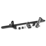 Car Modification Accessories Aluminum Alloy 4500 Series Cable Base Throttle Bracket Throttle Valve Cable(Black)