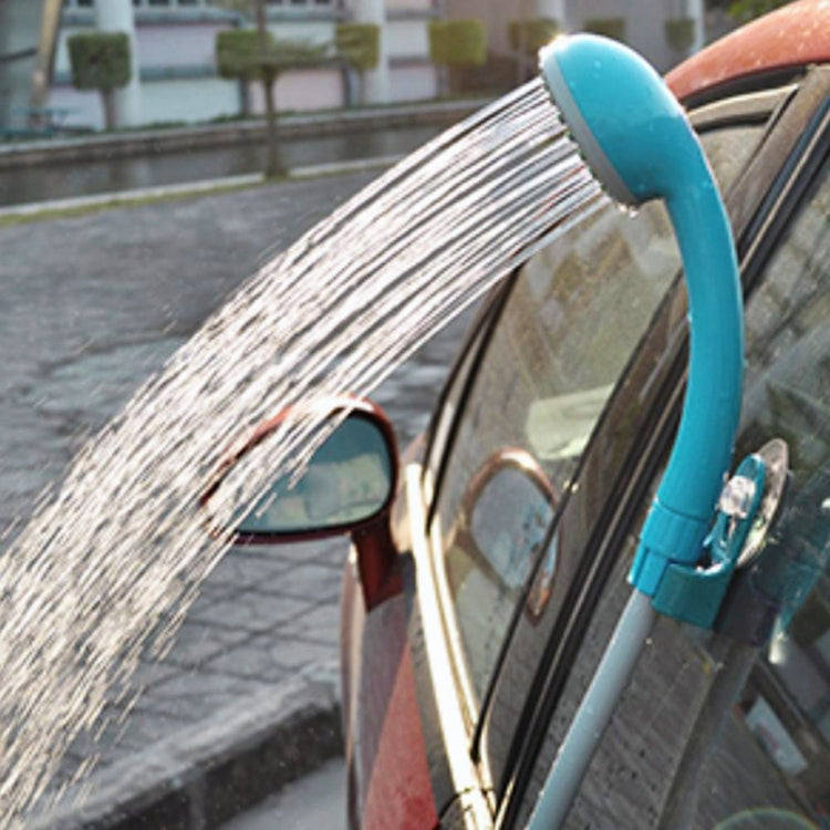 12V Portable Outdoor Universal Car Electric Shower Sprinkler Washer (Orange)