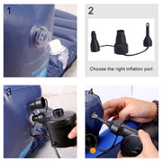 Car Portable Multifunctional Air Pump Tire Inflator Electric / USB Inflatable Pump
