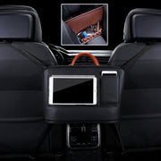 Car Front Seat Hanging Bag Mobile Phone Storage Bag (Black)