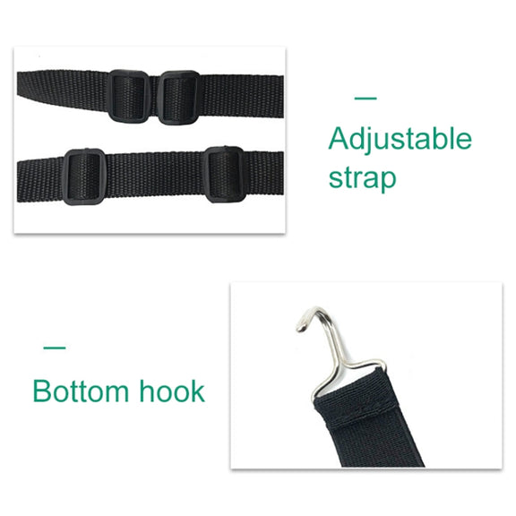 Car Front Seat Hanging Bag Mobile Phone Storage Bag (Red)
