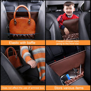 Car Front Seat Hanging Bag Mobile Phone Storage Bag (Red)