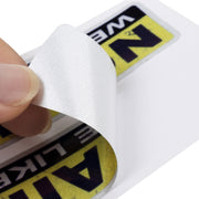 10 PCS Car NO AIRBAGS Words Random Decorative Sticker