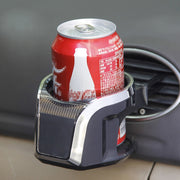 2 in 1 Car Air Outlet Magnetic Mount Beverage Cup Stand Phone Holder(Blue)