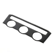 Car Carbon Fiber Air Conditioning Panel Decorative Sticker for Volkswagen Tiguan L, Low Configuration