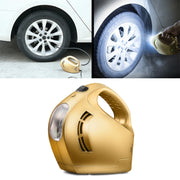 DC 12V 100W Four In One Portable  Car Tire Pump Inflatable Pump(Gold)