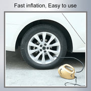 DC 12V 100W Four In One Portable  Car Tire Pump Inflatable Pump(Silver)