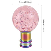 Universal Car Ball Shape Gear Head Gear Shift Knob (Pink)