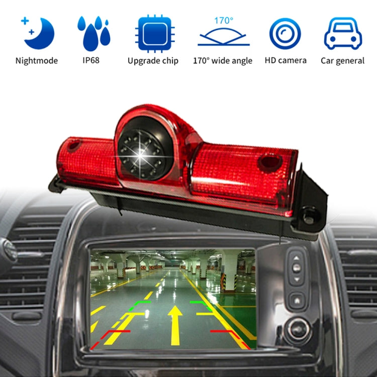 PZ467 Car Water-resistant 170 Degree Brake Light View Camera for Chevrolet