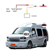 PZ467 Car Water-resistant 170 Degree Brake Light View Camera for Chevrolet