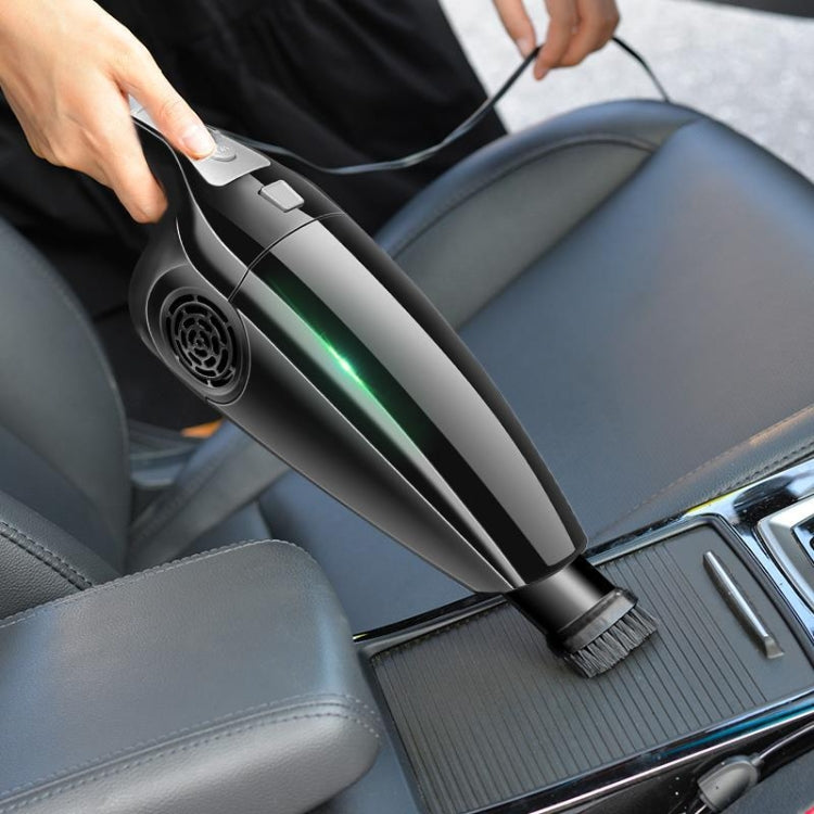 Eighth Generation Car Vacuum Cleaner 120W Wet and Dry Dual-use Strong Suction(Orange)