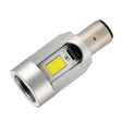 BA20D DC12-80V / 20W / 6000K / 2000LM Motorcycle Headlight with Angel Eyes (Red) - Headlights by PMC Jewellery | Online Shopping South Africa | PMC Jewellery | Buy Now Pay Later Mobicred