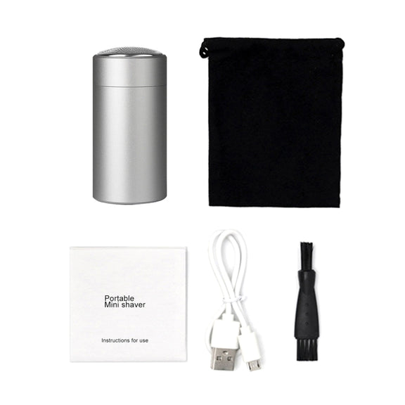 SD-05 Multifunctional Portable Car Turbo Mini Electric Shaver (Silver)