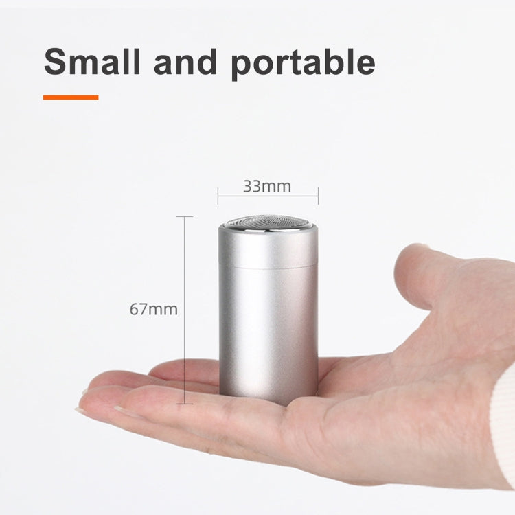 SD-05 Multifunctional Portable Car Turbo Mini Electric Shaver (Silver)