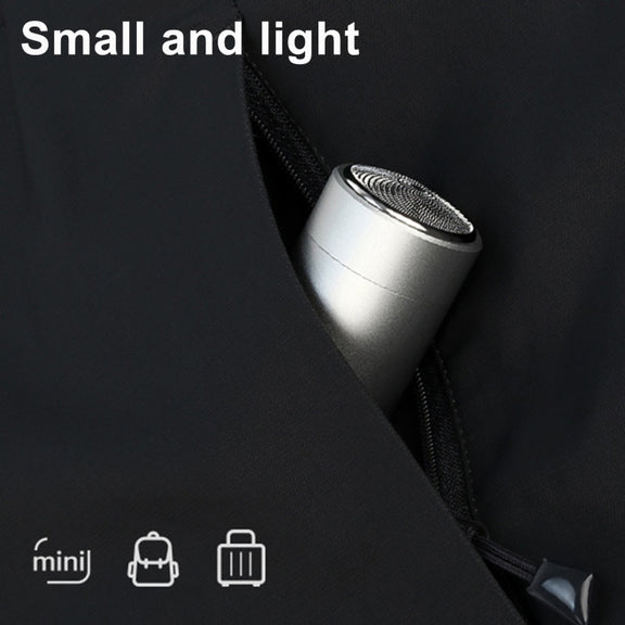 SD-05 Multifunctional Portable Car Turbo Mini Electric Shaver (Silver)