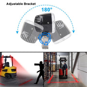 DC10-80V 10W IP67 900LM Car LED Forklift Warning Lights / Width Lights (Red Light)