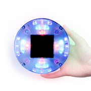 2 PCS Solar LED Flashing Light Car Rear-end Collision Warning Lights, Strong Magnetic Shock Version