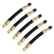 5 PCS Car Vacuum Valve Inflatable Extension Tube, Length: 120mm - Tire Valve Caps by PMC TechLife | Online Shopping South Africa | PMC TechLife | Buy Now Pay Later Mobicred