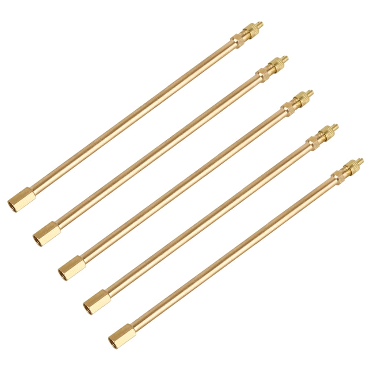 5 PCS Car Tires Valve Inflatable Extension Tube, Length: 200mm