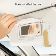 533 Car Glasses Storage Bag Glasses Box (Grey)