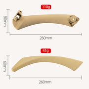 Car Right Side Inner Armrest Door Handle Assembly for BMW E90 2005-2012, Left and Right Drive Universal (Beige)
