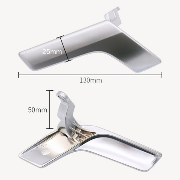 Car Left Side Electroplating Bright Inner Door Handle for Mercedes-Benz C Class W204 2008-2015, Left and Right Drive Universal
