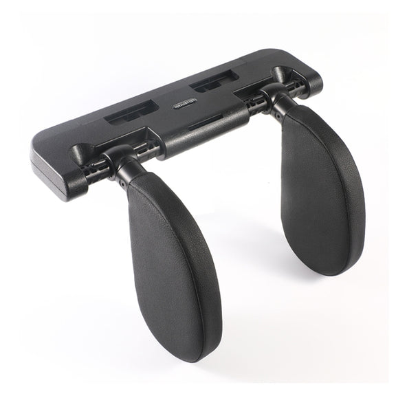 A02 Adjustable Car Auto U-shaped Memory Foam Neck Rest Cushion Seat Pillow(Black)