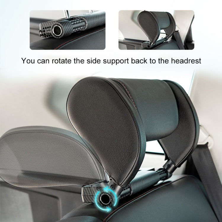 A03 Adjustable Car Auto U-shaped Memory Foam Neck Rest Cushion Seat Pillow (Black)