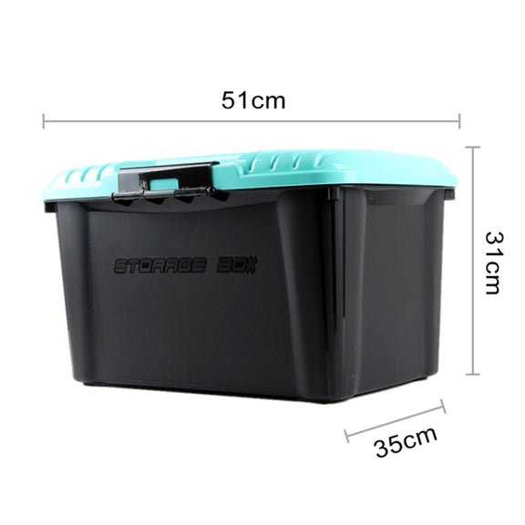 3R-2002 Car / Household Storage Box Sealed Box, Capacity: 40L(Blue)
