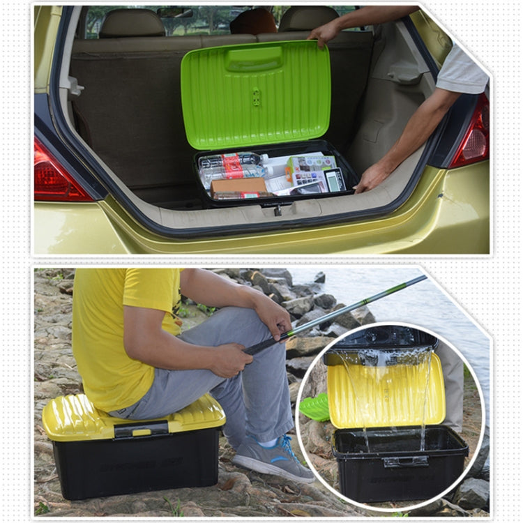 3R-2003 Car / Household Storage Box Sealed Box, Capacity: 50L(Pink)