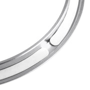 4 PCS / Set Air Conditioning Vent Metal Decorative Ring for Audi A1(Silver)