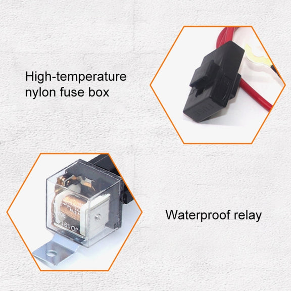 24V Car Horn Wiring Harness Relay Cable