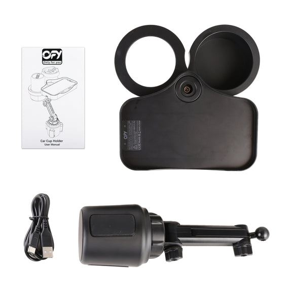 Car Multi-function Water Cup Holder with Wireless Charging Function