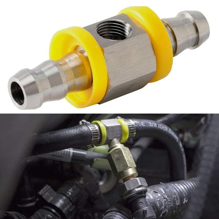 Motorcycle 3/8 inch Fuel Pipe Fuel Pressure Connector