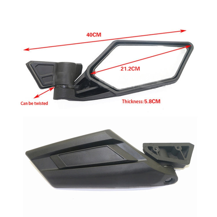 Sandy Beach Car Rearview Mirror for CAN-AM BRP UTV  MAVERICK X3