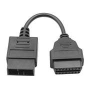 9Pin Car OBD2 Conversion Cable OBDII Diagnostic Adapter Cable for Subaru