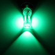 10 PCS T10 DC12V / 1W Car Clearance Light 5LEDs SMD-3030 Lamp Beads (Green Light)