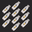 10 PCS T10 DC12V / 1W Car Clearance Light 5LEDs SMD-3030 Lamp Beads (Yellow Light) - Clearance Lights by PMC TechLife | Online Shopping South Africa | PMC TechLife | Buy Now Pay Later Mobicred