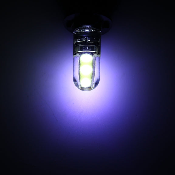 10 PCS T10 DC12V / 1W Car Clearance Light COB Lamp Beads (White Light)