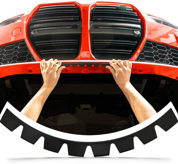 Car Modified Bumper Guard Kit Carbon Fiber Texture