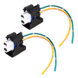 1 Pair Car H11 Bulb Holder Base Female Socket with Cable for Ford - free shipping - PMC TechLife - Order now!