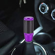 Universal Car Carbon Fiber Metal Gear Shift Knob (Purple) - Shift Knob by PMC TechLife | Online Shopping South Africa | PMC TechLife | Buy Now Pay Later Mobicred