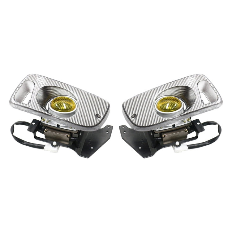 1 Pair Car Modified Front Fog Light for Honda Civic 1992-1995 (Yellow Light)