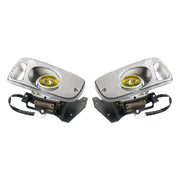 1 Pair Car Modified Front Fog Light for Honda Civic 1992-1995 (Yellow Light)