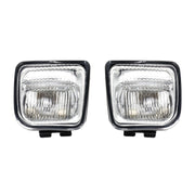 1 Pair Car Modified Front Fog Light for Honda Civic 1996-1998 (White Light)