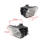 1 Pair Car Modified Front Fog Light for Honda Civic 1996-1998 (White Light)