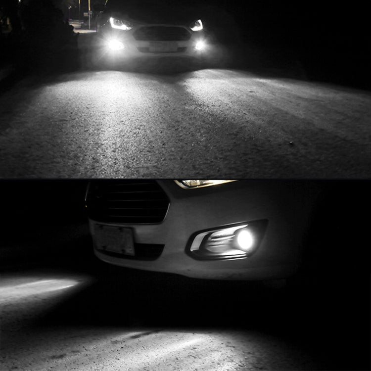 1 Pair Car Modified Front Fog Light for Honda Civic 1996-1998 (White Light)
